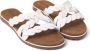 Lazamani Eden Leren Dames Slippers White - Thumbnail 6