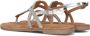 Lazamani Zilveren Sandaal met Strass en Kralen Gray Dames - Thumbnail 71