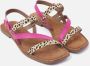 Lazamani Floor sandaal dalmatian pink - Thumbnail 2