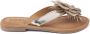 Lazamani Lily Leren Dames Slippers Gold - Thumbnail 43