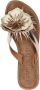 Lazamani Lily Leren Dames Slippers Gold - Thumbnail 35