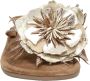 Lazamani Lily Leren Dames Slippers Gold - Thumbnail 37