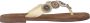 Lazamani Luna Leren Dames Slippers Off-White - Thumbnail 62