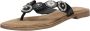 Lazamani Dames Slippers 75.451 South Zwart Leer LA75451south - Thumbnail 15