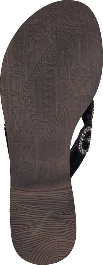 Lazamani Luna Leren Dames Slippers South