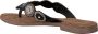 Lazamani Dames Slippers 75.451 South Zwart Leer LA75451south - Thumbnail 12