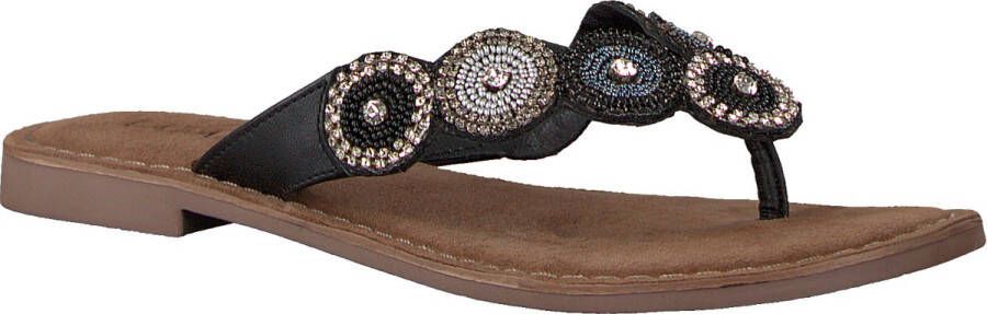 Lazamani Luna Leren Dames Slippers South