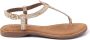 Lazamani Gouden Glitter Sandalen Yellow Dames - Thumbnail 11