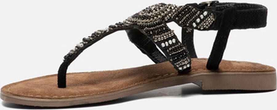 Lazamani 75.765 Teenslippers Zomer slippers Dames Zwart - Foto 6