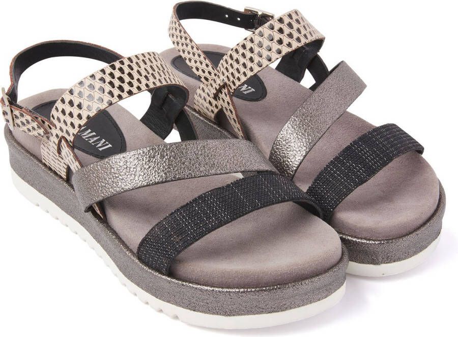Lazamani Sandalen zwart 221607 Dames
