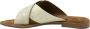 Lazamani Crossed Straps Slippers Dames - Thumbnail 2