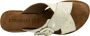 Lazamani Crossed Straps Slippers Dames - Thumbnail 3