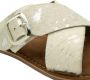 Lazamani Crossed Straps Slippers Dames - Thumbnail 4