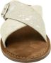 Lazamani Crossed Straps Slippers Dames - Thumbnail 7