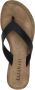 Lazamani 75.481 leren teenslippers met slangenprint zwart - Thumbnail 83