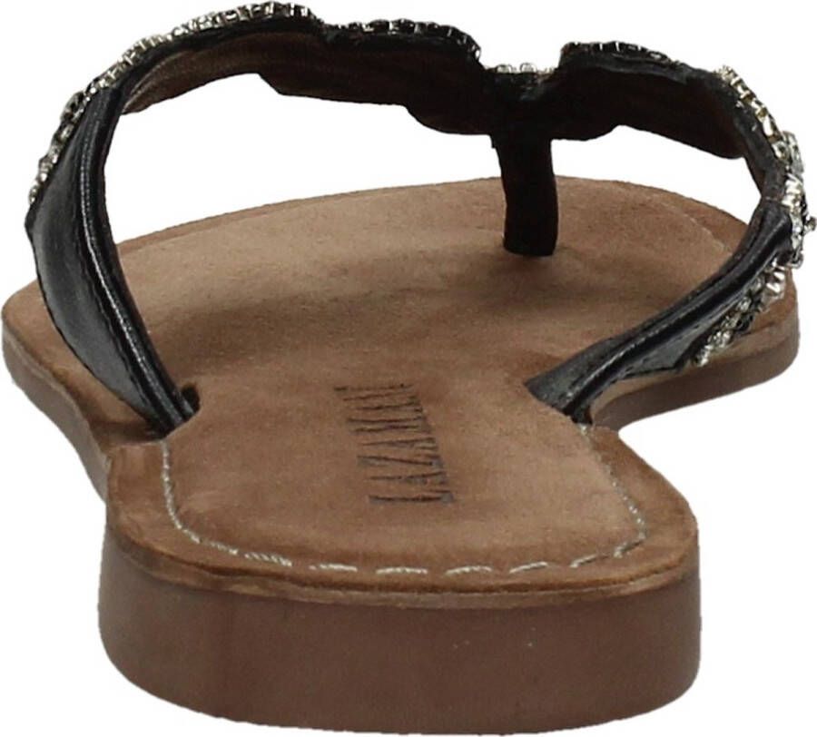 Lazamani Teenslippers zwart