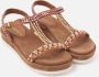 Lazamani Winny sandaal beads tan - Thumbnail 3