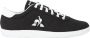 Le Coq Sportif Court One Heren Sneakers Schoenen Zwart - Thumbnail 4