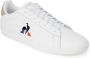 Le Coq Sportif Courtset De sneakers van de manier Mannen Witte - Thumbnail 2