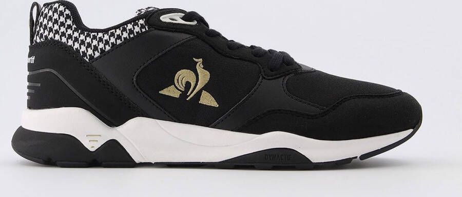 Le Coq Sportif Lcs R500 Pied De Poule Sneakers Zwart Vrouw