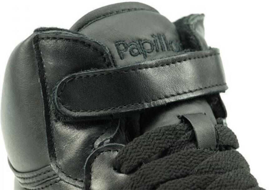 Le Papillon Danssneaker Kinderen PK1500 Zwarte Sportschoen voor Meisjes Hoog model Leer - Foto 2