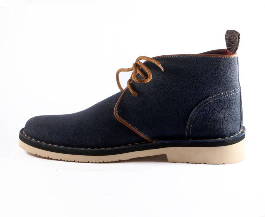 Leaxther Audley Blauw Suede Schoenen - Foto 3