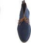 Leaxther Audley Blauw Suede Schoenen - Thumbnail 4