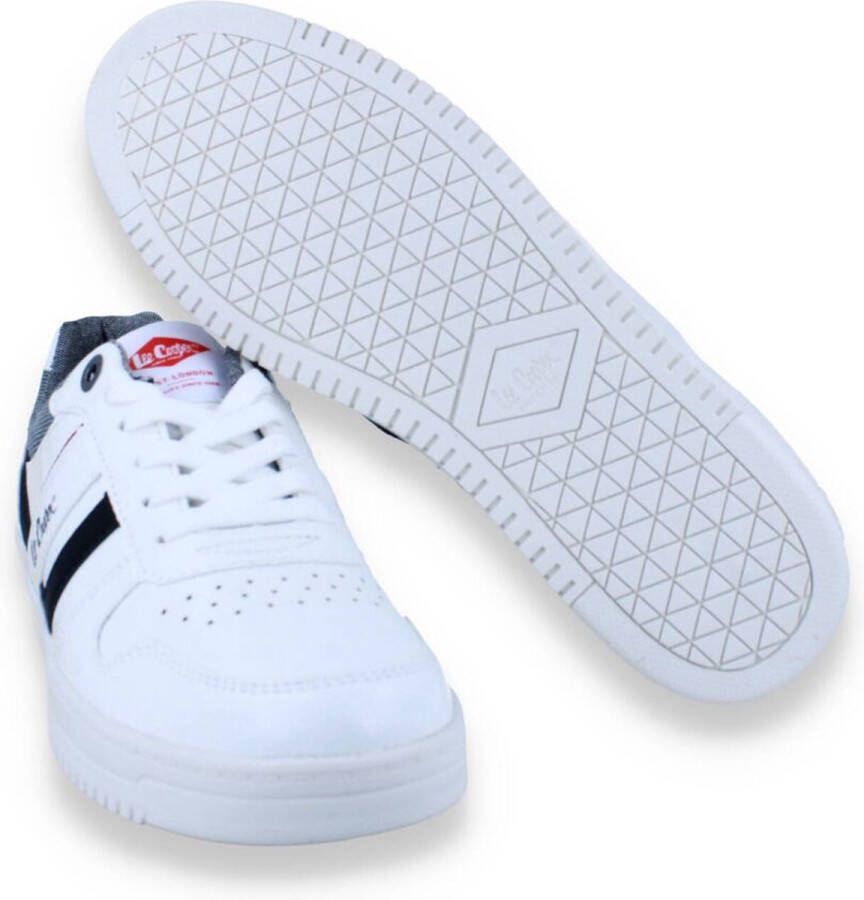 Lee Cooper Heren Sneaker Wit