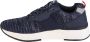 Lee Cooper LCW-22-29-0820M Mannen Marineblauw Sneakers - Thumbnail 3