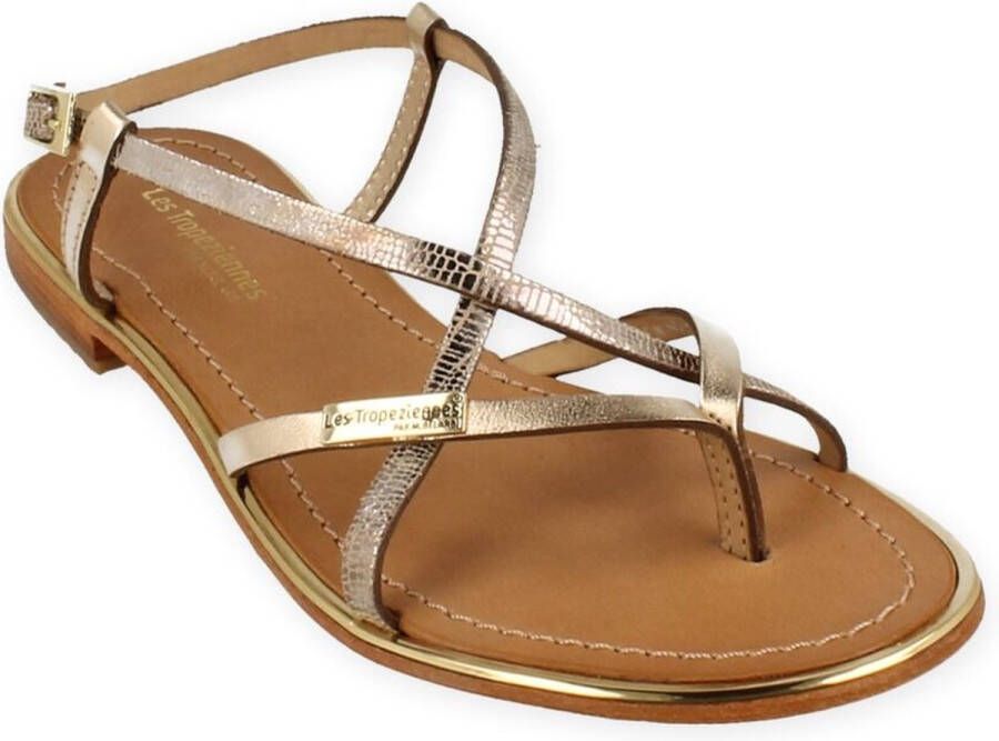 Les Tropeziennes Gouden Sandalen Monaco Dames