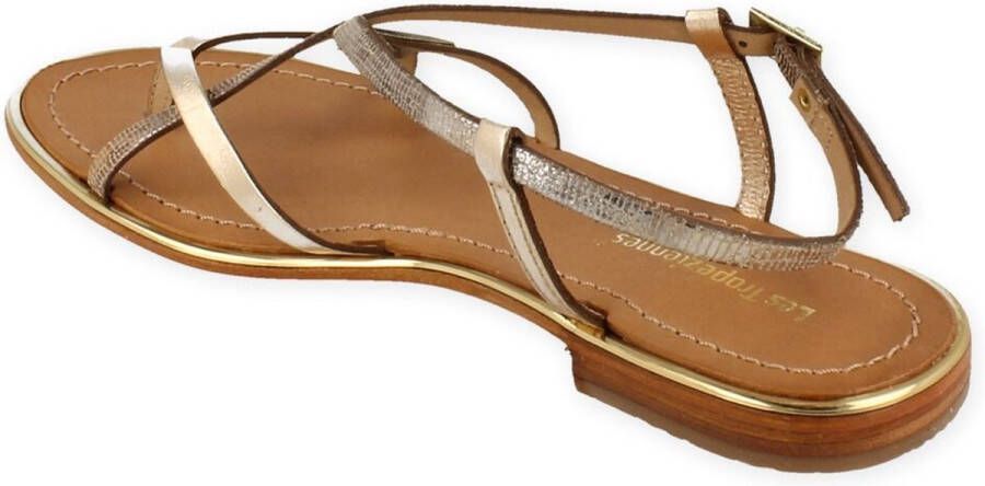 Les Tropeziennes Gouden Sandalen Monaco Dames