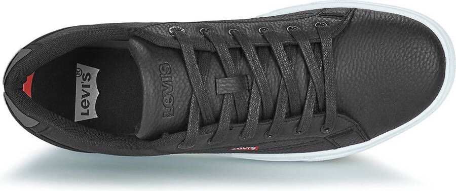 Levi's Heren Sneakers Courtright Zwart