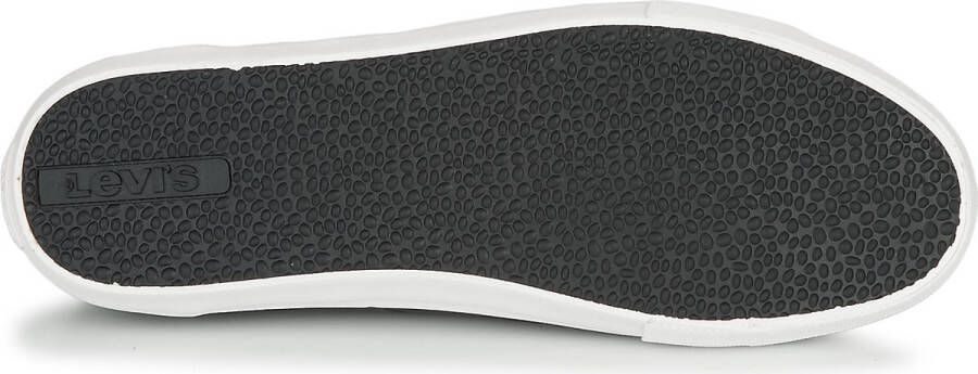 Levi's Heren Sneakers Woodward Zwart
