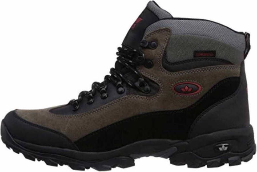 Lico Wandelschoenen Milan Heren Suède Grijs bruin