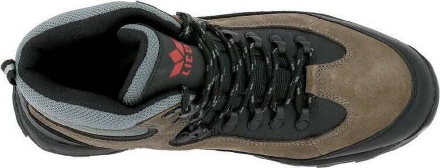 Lico Wandelschoenen Milan Heren Suède Grijs bruin