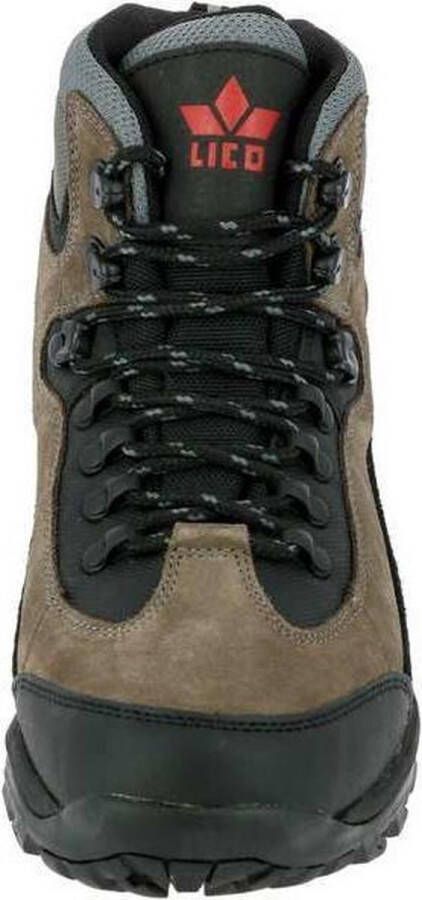 Lico Wandelschoenen Milan Heren Suède Grijs bruin