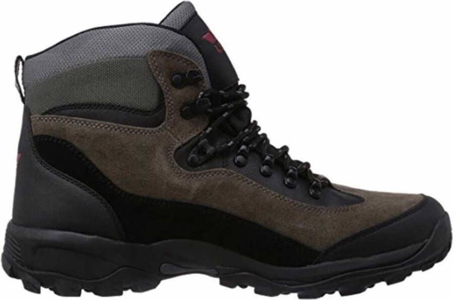 Lico Wandelschoenen Milan Heren Suède Grijs bruin