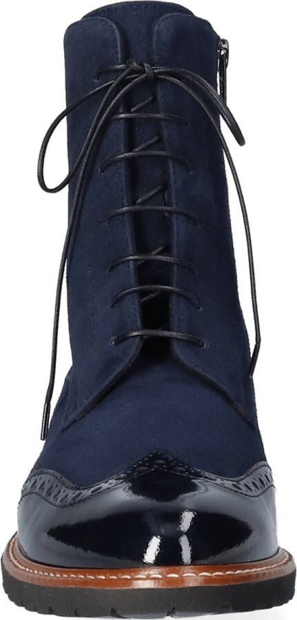 Lilian Dames Veterboots 10752P Blu Blauw Suède 10752P.03.010