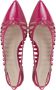 Lina Locchi Dames Pumps Damesschoenen Leer Geen hoogte cm L1277 Fuchsia - Thumbnail 3