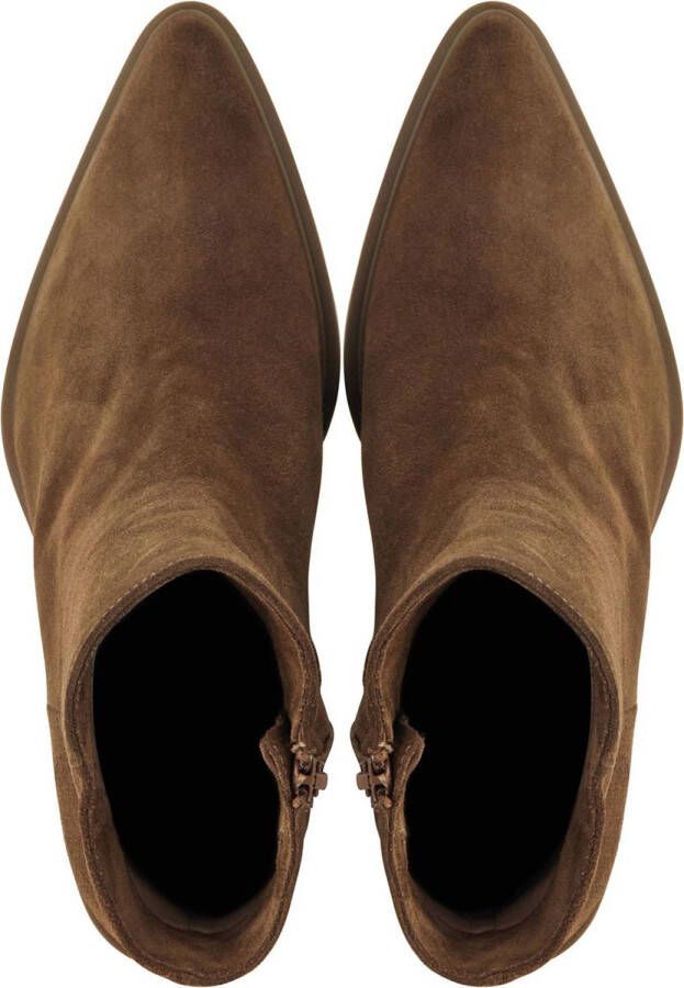 Lina Locchi Enkellaarsjes Dames Laarzen Schoenen Suède L1208 Bruin