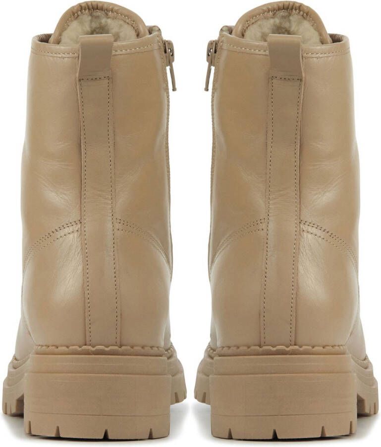 Lina Locchi Veterboots Dames Laarzen Schoenen Leer L1195 Camel