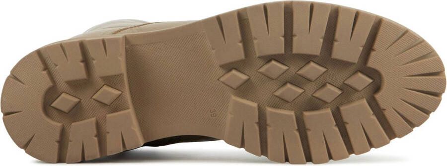 Lina Locchi Veterboots Dames Laarzen Schoenen Leer L1195 Camel