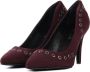 LINA LOCCHI Pumps Dames Crhw18shs029 Maat: 37 Materiaal: Suède Kleur: Rood - Thumbnail 2