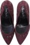 LINA LOCCHI Pumps Dames Crhw18shs029 Maat: 37 Materiaal: Suède Kleur: Rood - Thumbnail 5