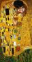 Linkkens Art sneaker Gustvav Klimt The Kiss - Thumbnail 4