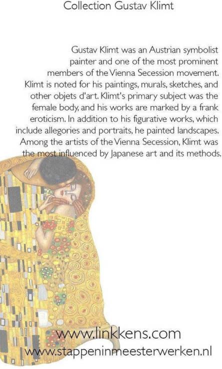 Linkkens Art sneaker Gustvav Klimt The Kiss