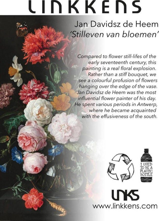 Linkkens Brave mid sneaker Bloemen Davidsz De Heem