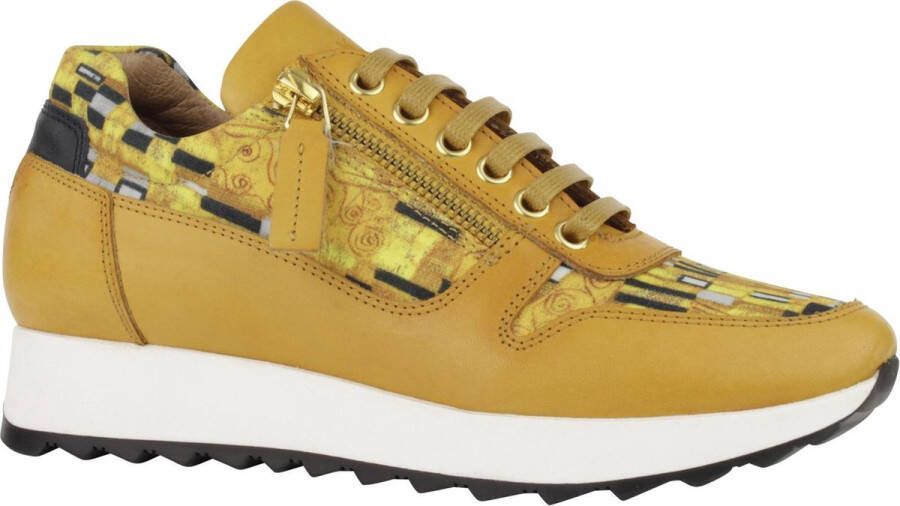 Linkkens Kara sneaker de kus Gustav Klimt