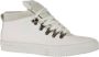 Linkkens Kobe Hiker mid top lace white nappa leder - Thumbnail 3