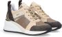 Liu Jo Alyssa 01 Dames Sneakers Beige Bruin - Thumbnail 5